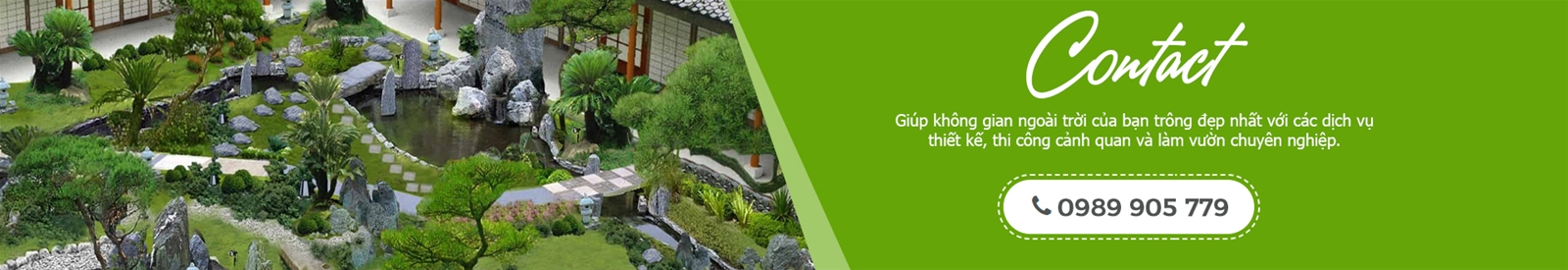 Bạn cần làm một khu vườn Nhật đẹp? Gọi điện cho chúng tôi: 0989 905 779