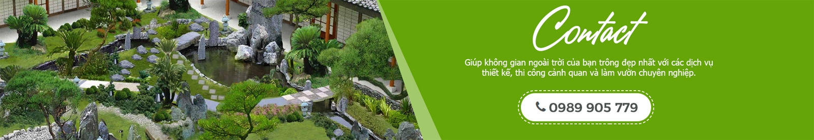 Bạn cần làm một khu vườn Nhật đẹp? Gọi điện cho chúng tôi: 0989 905 779