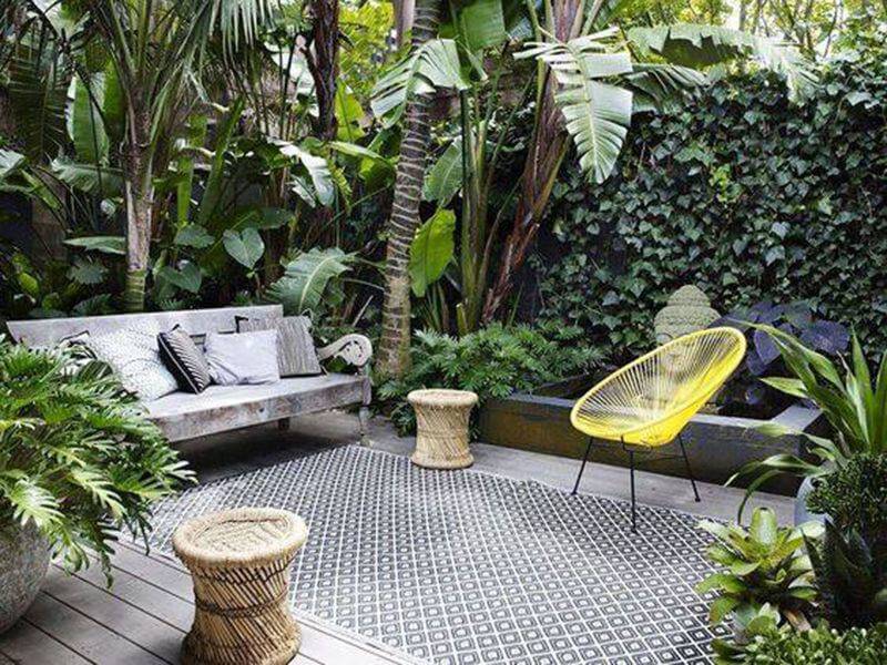thiết kế sân vườn biệt thự