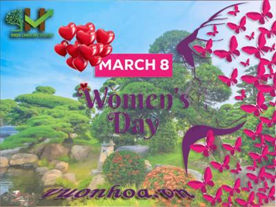vuonhoa.vn chúc mừng ngày Quốc tế phụ nữ 08.03.2025