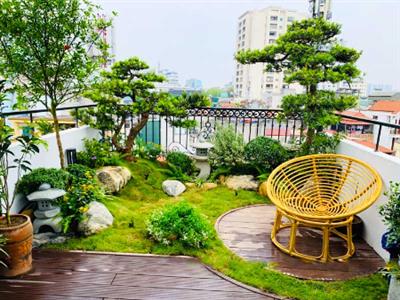 Sân vườn Nhật Bản cho ban công, sân thượng - mang hơi thở thiên nhiên vào không gian sống hiện đại